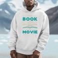 The Book Was Better Than The Movie Literary Library Bookworm Premium Tri-Blend Unisex Hoodie The Book Was Better Than The Movie Literary Library Bookworm Premium Tri-Blend Unisex Hoodie