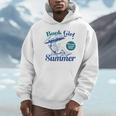Book Girl Summer Bookish Beach Unisex Hoodie Book Girl Summer Bookish Beach Unisex Hoodie