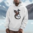 Book Lover Bookworm Reading Books Dragon Unisex Hoodie