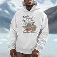 Books Original Handheld Device Reader Literacy Book Lover Unisex Hoodie