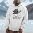 Cozy Mysteries Coffee And Novel For Book Lovers Unisex Hoodie