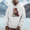 Cute Red Panda Reading Book Animal Bookworm Unisex Hoodie