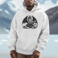 Dragon Reading Book Bookworm Books Dragon Learning Unisex Hoodie