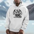 Dragon Reading Book Bookworm Books Dragon Lover Learning Unisex Hoodie