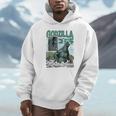 Godzilla Ocean Scene Comic Book Illustration Movie Monster Unisex Hoodie Godzilla Ocean Scene Comic Book Illustration Movie Monster Unisex Hoodie