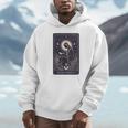 High Priestess Tarot Art Celestial Mystic Book Lover Unisex Hoodie High Priestess Tarot Art Celestial Mystic Book Lover Unisex Hoodie