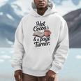 Hot Cocoa And a Page Turner Book Lovers Hot Chocolate Unisex Hoodie