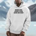 Imagine Being Afraid Of Drag Queens And Books Premium Unisex Hoodie