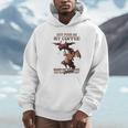Just Pour Me My Coffee Hand Me My Book And Slowly Back Away Premium Unisex Hoodie