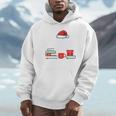 Library Crew Book Lovers Librarian Xmas Holiday Christmas Unisex Hoodie