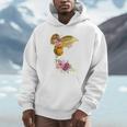 And Into The Library She Goes Book Lover Reading Bookworm Unisex Hoodie