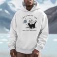 Life Is Better With Yarn Cats And Books Unisex Hoodie Life Is Better With Yarn Cats And Books Unisex Hoodie