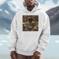 Melanin Afro Women Educated Reading Book History Girls Unisex Hoodie
