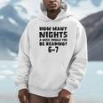 How Many Nights A Week Should You Be Reading 6-7 Book Lover Premium Tri-Blend Unisex Hoodie How Many Nights A Week Should You Be Reading 6-7 Book Lover Premium Tri-Blend Unisex Hoodie