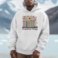 Occupational Therapy Wildflower Book OT Therapist Assistant Unisex Hoodie