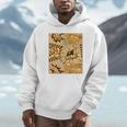 Orange Comic Book Orange Color Graphic Premium Tri-Blend Unisex Hoodie