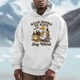 Read Books Be Kind Stay Weird Bookish Silly Goose Reading Unisex Hoodie Read Books Be Kind Stay Weird Bookish Silly Goose Reading Unisex Hoodie