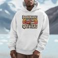 Reading Bookmarks Are For Quitters Reader Book Lovers Unisex Hoodie