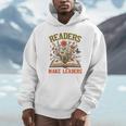 Reading Squad Book Lover Bookish Floral Readers Make Leaders Unisex Hoodie Reading Squad Book Lover Bookish Floral Readers Make Leaders Unisex Hoodie