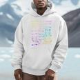 Return To Library Card Book Due Date Bookish Rainbow Reading Unisex Hoodie