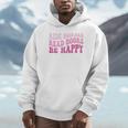 Ride Horses Read Books Be Happy Groovy Book Horse Premium Unisex Hoodie Ride Horses Read Books Be Happy Groovy Book Horse Premium Unisex Hoodie