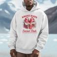 Romance Book Reading Bookish Romance Reader Social Club Unisex Hoodie Romance Book Reading Bookish Romance Reader Social Club Unisex Hoodie
