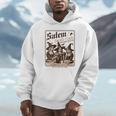 Salem Book Club Bookish Halloween Retro Salem Witch Book Unisex Hoodie Salem Book Club Bookish Halloween Retro Salem Witch Book Unisex Hoodie