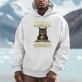 i Have Selective Hearing Cat Coffee Books Retro Unisex Hoodie