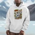 Softball Outfielder Best Traits Brave Retro Comic Book Art Premium Tri-Blend Unisex Hoodie Softball Outfielder Best Traits Brave Retro Comic Book Art Premium Tri-Blend Unisex Hoodie