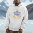 Straight Outta The Library Book Lover Men Women Premium Tri-Blend Unisex Hoodie