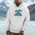 In A World Full Of Bookworms Be A Book Dragon Unisex Hoodie