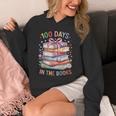 100 Days In The Books Cute Book 100 Days Of School Teachers Unisex Hoodie