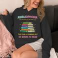 Abibliophobia Book Lovers Graphic Unisex Hoodie
