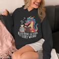 Adorable Book Lover Dragon Read Books Be Kind Stay Weird Unisex Hoodie Adorable Book Lover Dragon Read Books Be Kind Stay Weird Unisex Hoodie