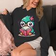 Adorable Book Lover Humming Bird With Reading Glasses Cute Unisex Hoodie Adorable Book Lover Humming Bird With Reading Glasses Cute Unisex Hoodie