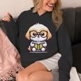 Adorable Book Lover Shih Tzu With Reading Glasses Cute Unisex Hoodie Adorable Book Lover Shih Tzu With Reading Glasses Cute Unisex Hoodie