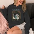 Alcott Little Women Characters Literature Book Illustration Unisex Hoodie Alcott Little Women Characters Literature Book Illustration Unisex Hoodie