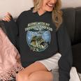 Alone With My Thoughts And Rod Introvert Fishing Antisocial Unisex Hoodie