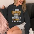 Always Writing A Story In My Head Book Writer Author Unisex Hoodie Always Writing A Story In My Head Book Writer Author Unisex Hoodie