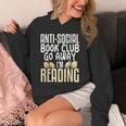 Anti Social Book Club Go Away I'm Reading Unisex Hoodie