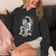 Astronaut Reading Book Space Galaxy Bookworm Men Women Kids Unisex Hoodie