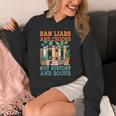 Ban Liars And Crooks Not History And Books Bookworm Library Unisex Hoodie