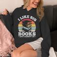 I LIKE BIG BOOKS AND I CANNOT LIE Book Lover Print Unisex Hoodie