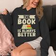The Book Is Always Better Thriller Unisex Hoodie The Book Is Always Better Thriller Unisex Hoodie