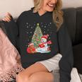 Book Christmas Tree Bookworm Gingerbread Man Snowman Reading Unisex Hoodie Book Christmas Tree Bookworm Gingerbread Man Snowman Reading Unisex Hoodie