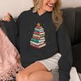 Book Christmas Tree Book Lover Teacher Librarian Men Women Unisex Hoodie Book Christmas Tree Book Lover Teacher Librarian Men Women Unisex Hoodie