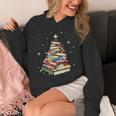Book Christmas Tree Teacher Book Lover Crew Neck Modern Classic Christmas Small Short Sleeve -Adults -Kids Unisex Hoodie Book Christmas Tree Teacher Book Lover Crew Neck Modern Classic Christmas Small Short Sleeve -Adults -Kids Unisex Hoodie