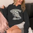 Book Dinosaur Bookworm T-Rex Dino Reading Books Book Unisex Hoodie Book Dinosaur Bookworm T-Rex Dino Reading Books Book Unisex Hoodie