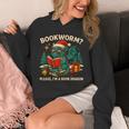 Book Dragon Christmas Reading For Fantasy Lovers Unisex Hoodie