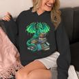 Book Dragon Reading Fantasy Unisex Hoodie
